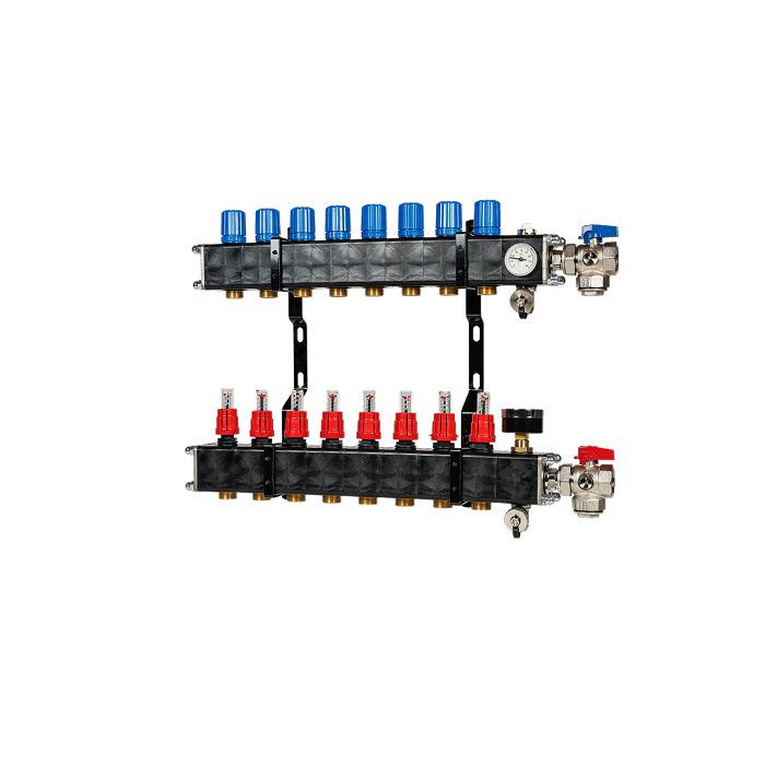 VTE composiet open verdeler - 8 groeps