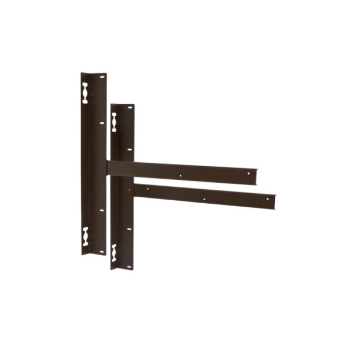 Evolar wandbeugel bruin - set van 2 stuks