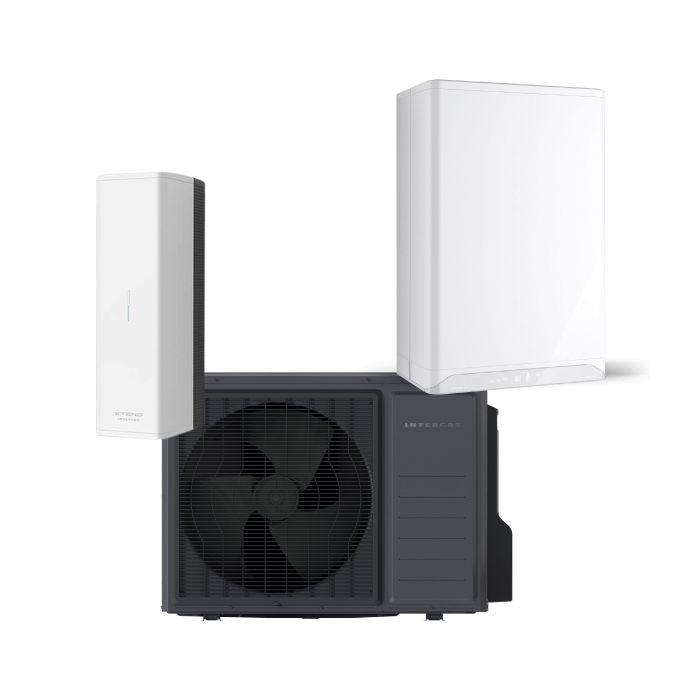 Intergas Xtend 5kW warmtepomp met Xtreme 36 CW5