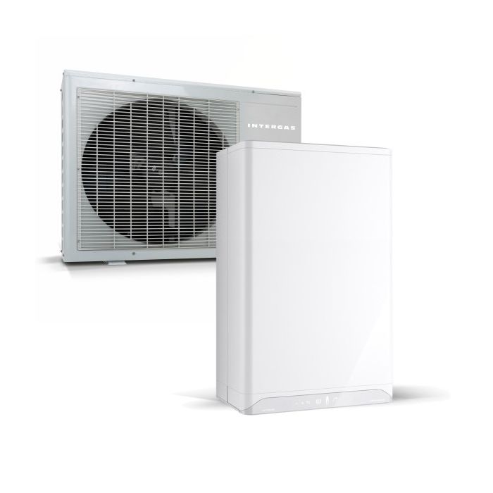 Intergas Xtend monoblock warmtepomp met Xtreme 30 cv-ketel