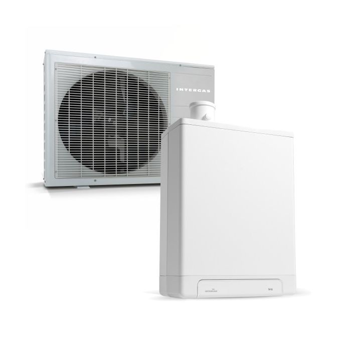 Intergas Xtend monoblock warmtepomp met HRE36/30 cv-ketel