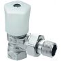 Heimeier Radiatorafsluiter Mikrotherm Radiatorafsl- Haaks- Dn20- Brons Vern-
