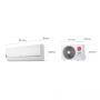 LG Dualcool Standard Plus split unit airco 6,6kW