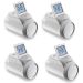 4 stuks Honeywell Home evohome radiatorknoppen