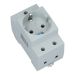 Gacia stopcontact DinRail 2 polig +PE
