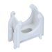 Schnable kunststof buisklem diameter 3/4" 19mm - wit - 200 stuks