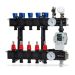 Therminon 5 groeps composiet vloerverwarmingsverdeler LTV met flowmeters en inregelventielen + A-lab
