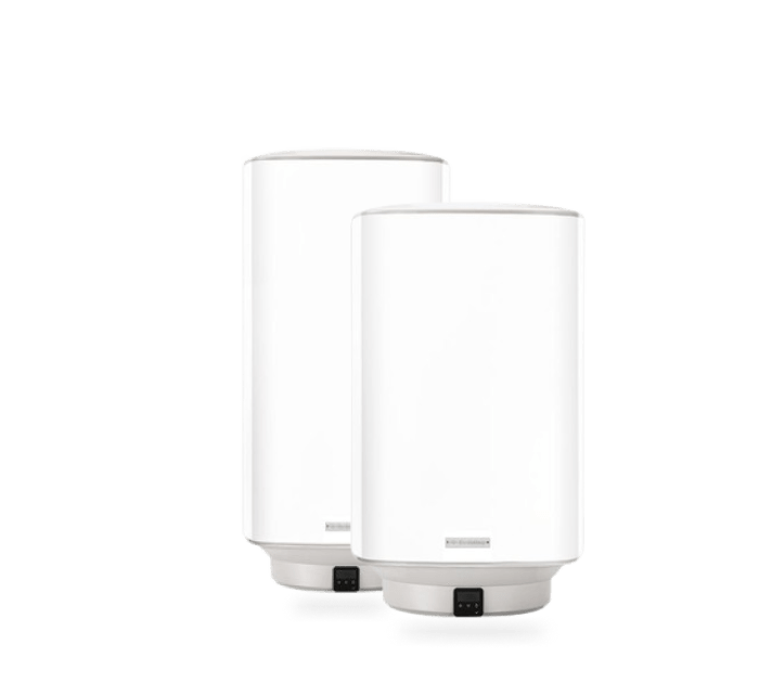  twee Itho Daalderop boilers wit 