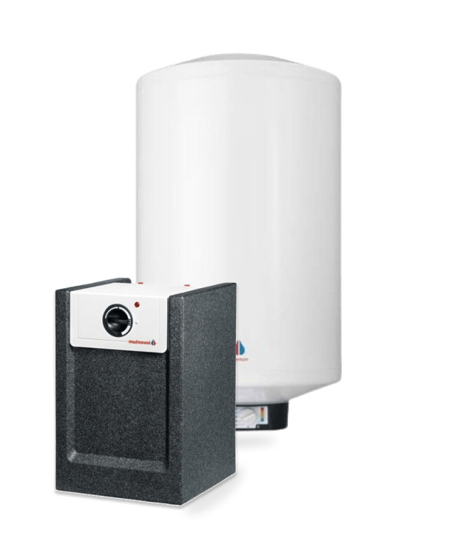 Grote boiler en zwarte keukenboiler van Inventum