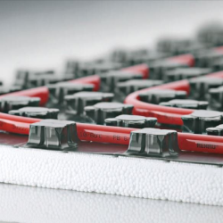 Noppenplaat vloerverwarming