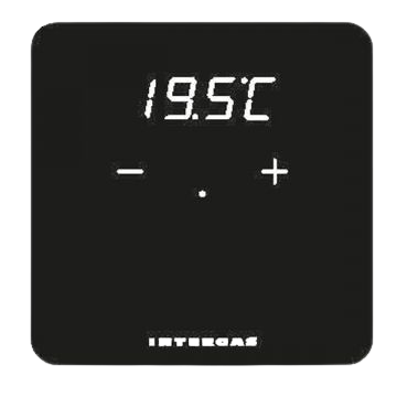 Intergas Comfort Touch zwart bedraad + Gateway