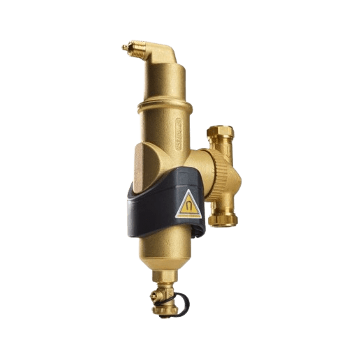 Spirotech lucht- en vuilafscheider in 1
